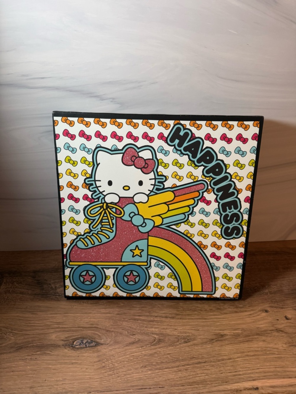 Hello Kitty Happiness Canvas Wall Art 12x12